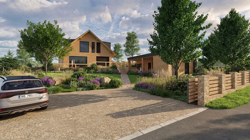 Návrh zahrady v podhůří