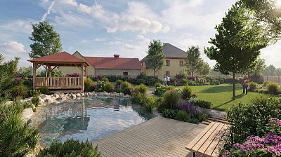 Kompletní realizace zahrad včetně jezírek a zahradnických služeb v Praze