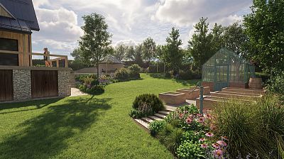 Kompletní realizace zahrad včetně jezírek a zahradnických služeb v Praze