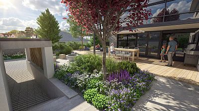 Kompletní realizace zahrad včetně jezírek a zahradnických služeb v Praze