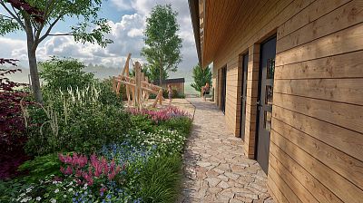 Návrh zahrady v podhůří