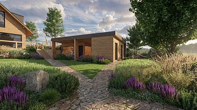 Návrh zahrady v podhůří