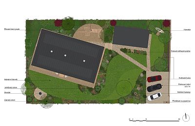 Návrh zahrady v podhůří